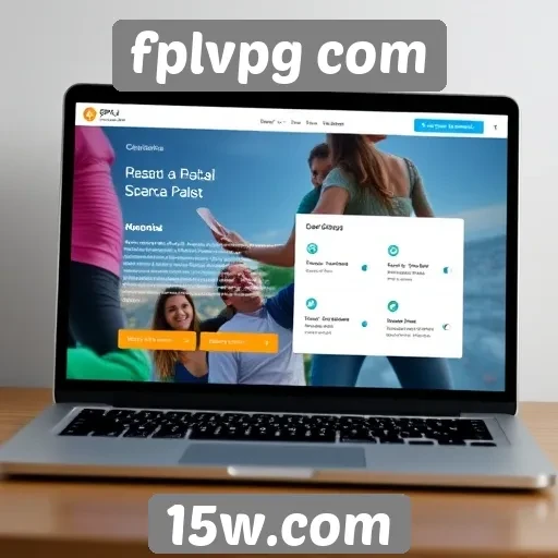Interface de usuário do fplvpg com é intuitiva e acessível